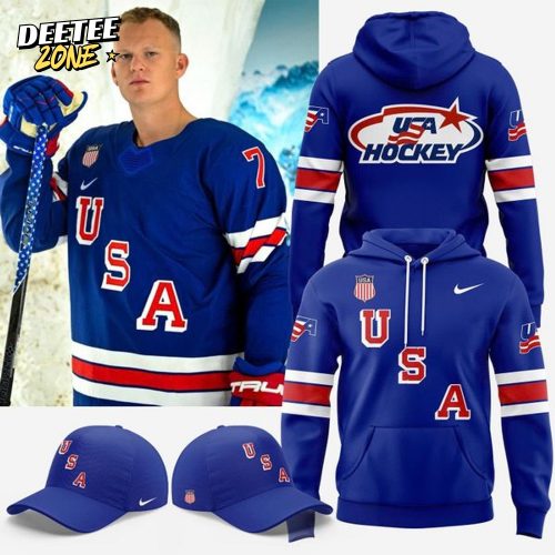 Limited Editions The USA Olympic Hockey Hoodie 2026 (Blue)