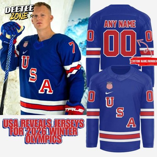Limited Editions The USA Olympic Hockey Jersey 2026 (Blue)