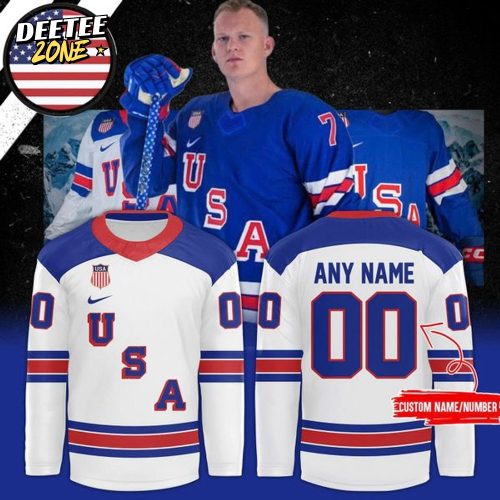 Limited Editions The USA Olympic Hockey Jersey 2026 (White)
