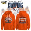 Men’s Nike Navy Denver Broncos 2025 AFC West champions Hoodie