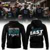 Limited edition Philadelphia Eagles 2025 NFC East Division Champions Locker Room Trophy Collection Hoodie for fans