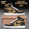 GS Rabbits 2025 Military Appreciation Custom Name Shoes JD