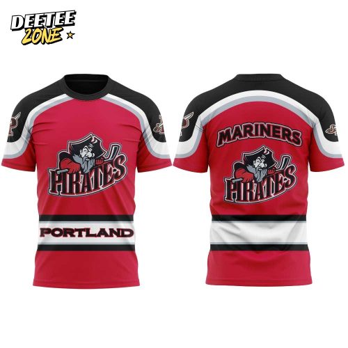 M Mariners Portland Pirates Night Combo Red Shirt