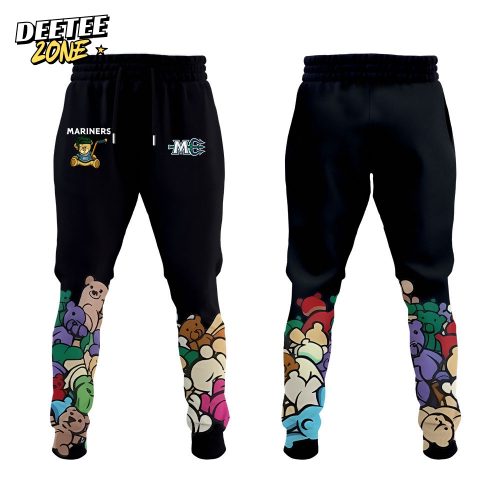 M Mariners Teddy Bear Toss Night 2025 Combo Hockey Jersey