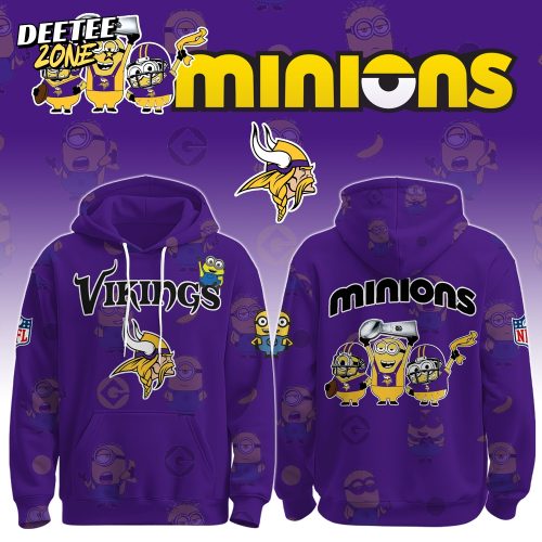 M Vikings x Minions Limited Edition Hoodie + Selling Out Fast!