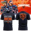 Men’s Nike Black Chiago Bears 2025 NFC North Champions T-shirt