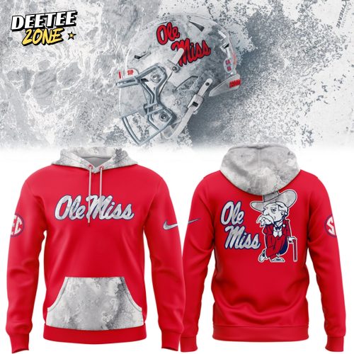 Men’s Red Nike Ole Miss Football x Realtree Limited Edition Hoodie
