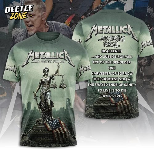 Metallica 3D Apparel