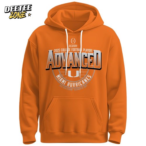 Miami Hurricanes 2025 College Football Playoff | Limited Edition Hoodie
