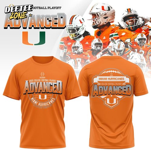 Miami Hurricanes 2025 College Football Playoff | Limited Edition T-Shirt