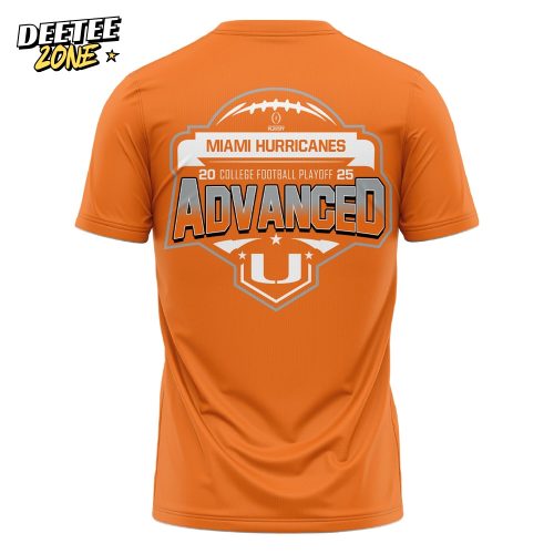 Miami Hurricanes 2025 College Football Playoff | Limited Edition T-Shirt