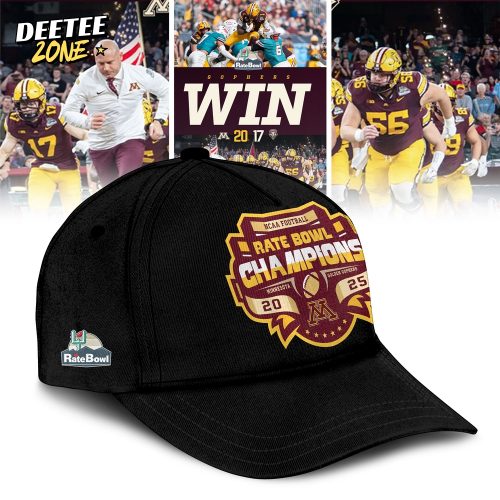 Minnesota Football NCAA Rate Bowl CHAMPIONS 2025 Limited Edition Shirt