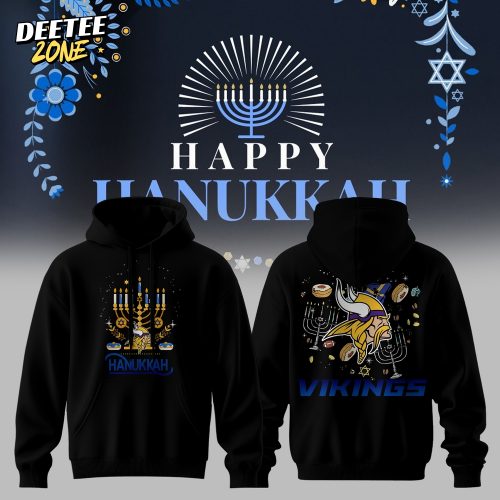 Minnesota Vikings Fans, Hanukkah Just Got Better 🕎 Hoodie