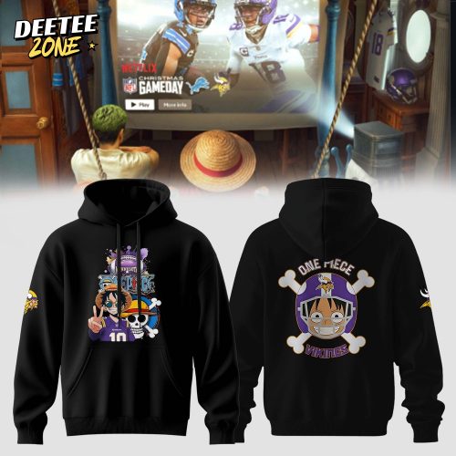 Minnesota Vikings x ONE PIECE Jersey – Skol Straw Hat Edition Hoodie