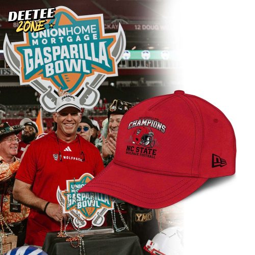 NC State Wolfpack 2025 Gasparilla Bowl Champions Hoodie