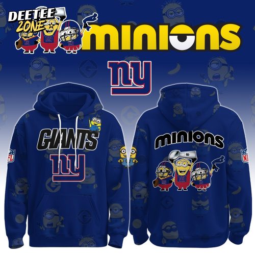 NY Giants x Minions Limited Edition Hoodie + Selling Out Fast!
