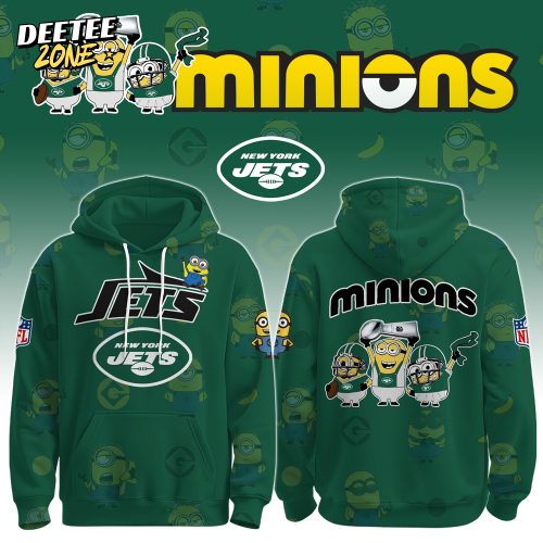 NY Jets x Minions Limited Edition Hoodie + Selling Out Fast!