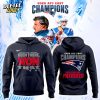 New England Patriots 2025 AFC East Division Champions “Been There Won That” Hoodie – Navy v2