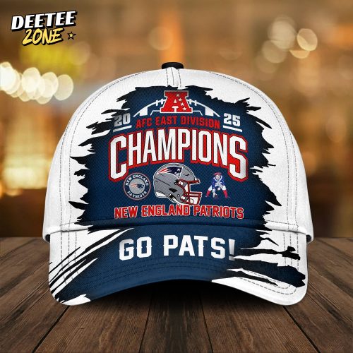 New England Patriots | Premium NFL 2025 AFC East Champions Classic Cap TD