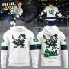 Notre Dame Fighting Irish Under Armour Hockey Leprechaun Rival Fleece Hoodie (Green)