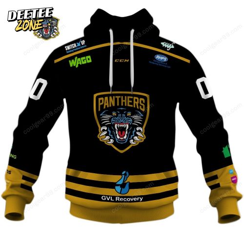 Nottingham Panthers EIHL 2526 Home Jersey Style Hoodie