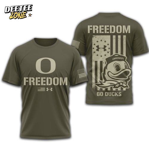 Oregon Ducks | Premium NCAA Freedom Under Armour 3D Shirt TD