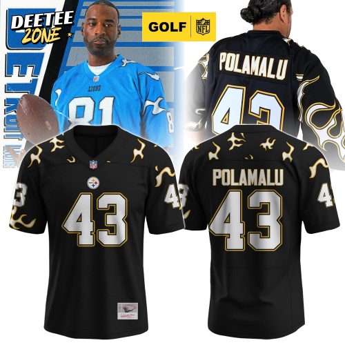 PIT Legacy: TROY POLAMALU #43 Flame Jersey