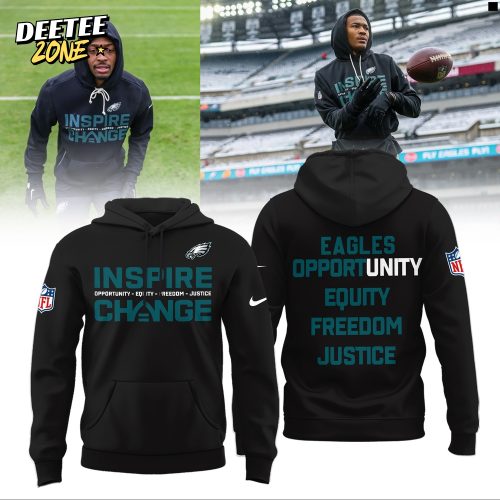 Philadelphia Eagles 2025 Inspire Change Limited Edition Hoodie