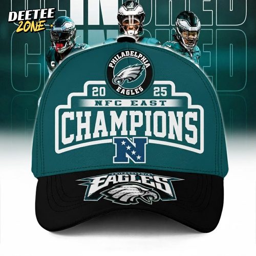 Philadelphia Eagles NFC East Champions 2025 Cap – Blue