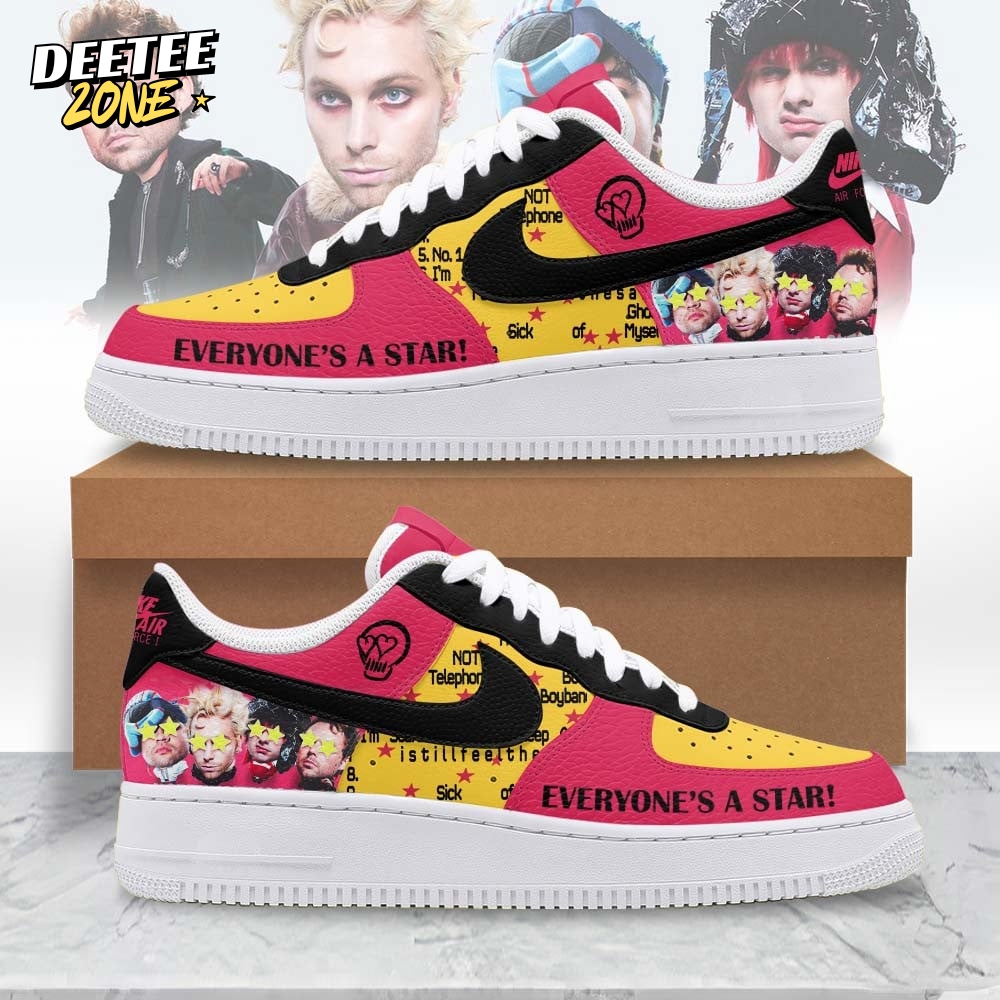 Premium 5SOS Limited Edition AF1 Shoes MM Premium 5SOS Limited Edition AF1 Shoes MM
