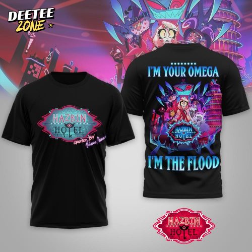 Premium Hazbin Hotel I’m Your Omega  I’m The Flood 3D Shirt MM
