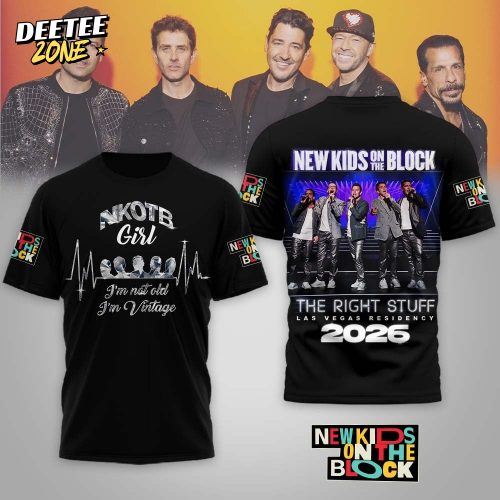 Premium NKOTB 2026 Tour 3D Shirt MM