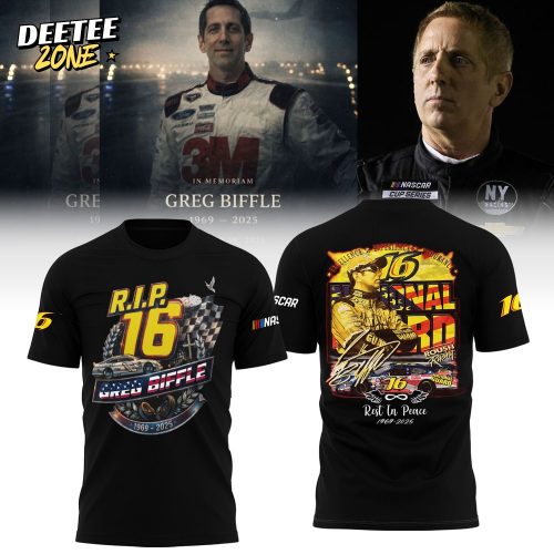 R.I.P Greg Biffle Thank You For The Memories Shirt