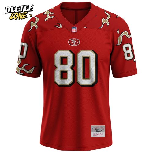 SF Legacy: JERRY RICE #80 Flame Jersey