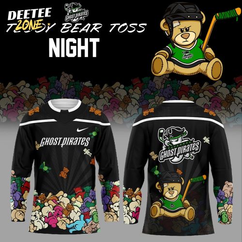 SG Pirates Teddy Bear Toss Night 2025 Combo Hockey Jersey