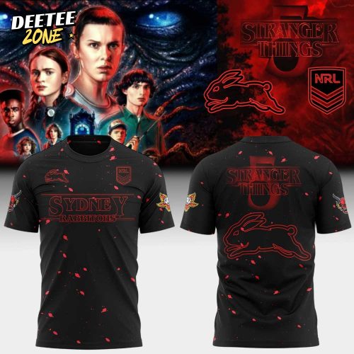 S.S Rabbitohs Stranger Things 5 Combo Shirt