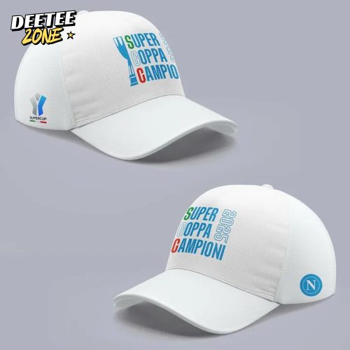SSC Napoli 2025 Supercoppa Tshirt