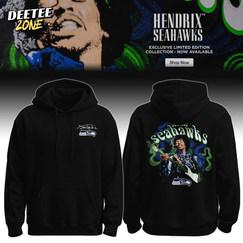 Seahawks Collection x Jimi Hendrix™ Limited Hoodie, Selling Out Fast