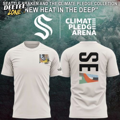Seattle Kraken and The Climate Pledge colletion T-shirt