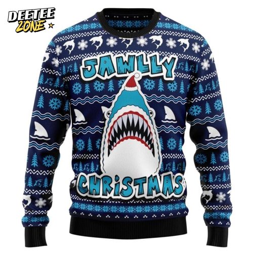 Shark Jawlly Christmas Ugly Christmas Sweater