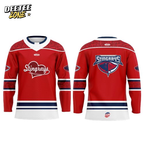 South Carolina Stingrays Is Inspired By Charleston And The Valentine’s Day Hockey Jersey