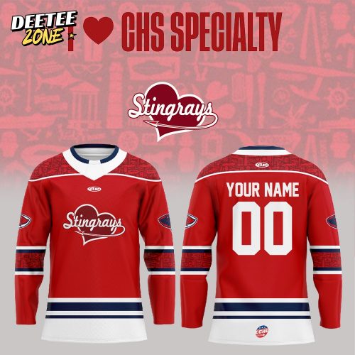 South Carolina Stingrays Is Inspired By Charleston And The Valentine’s Day Hockey Jersey Custom Name, Number