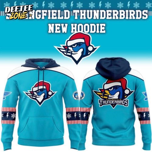 Springfield Thunderbirds Merry Christmas 2025 New Hoodie