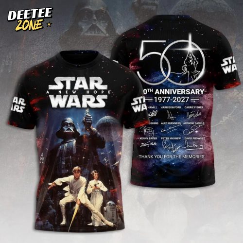 Star Wars 50th Anniversary 3D Apparel