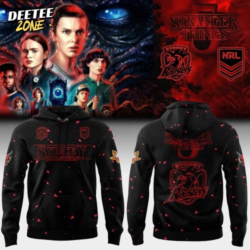 Sydney Roosters Stranger Things 5 Combo Hoodie