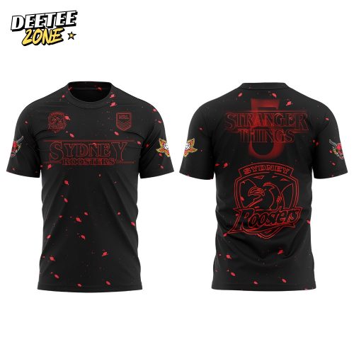 Sydney Roosters Stranger Things 5 Combo Shirt