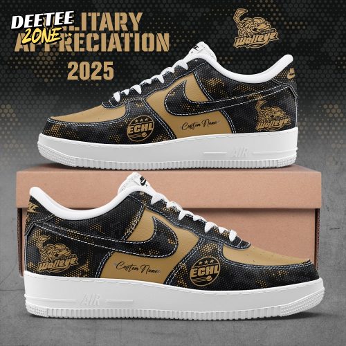 T Walleye 2025 Military Appreciation Custom Name Shoes AF