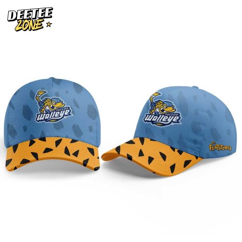 T Walleye The Flintstone Night Hockey Jersey Custom Name, Number