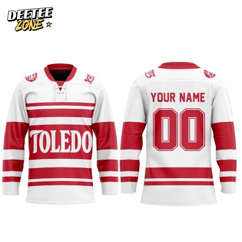 T Walleye x Red Wings Affiliate Night Hockey Jersey Custom Name, Number