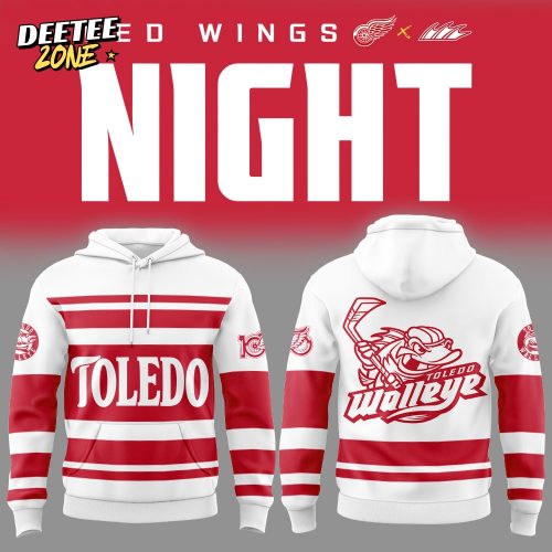 T Walleye x Red Wings Affiliate Night Hoodie